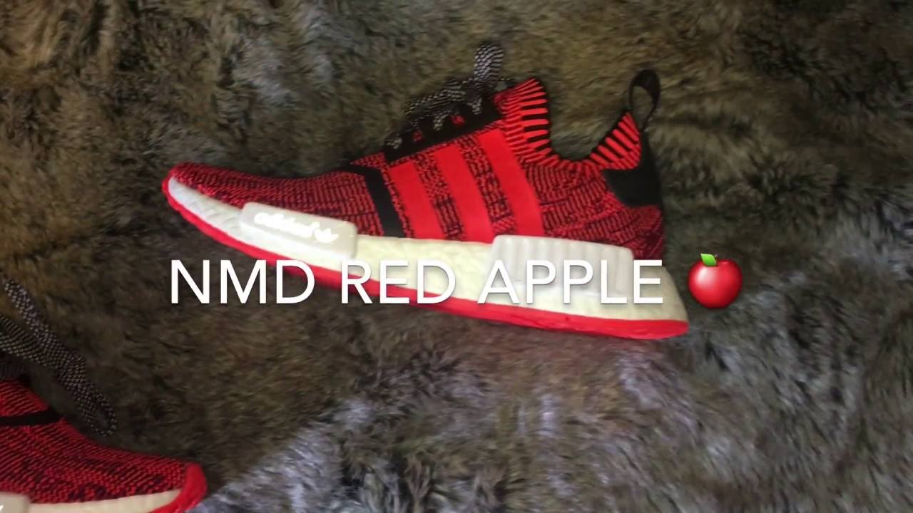adidas nmd red apple
