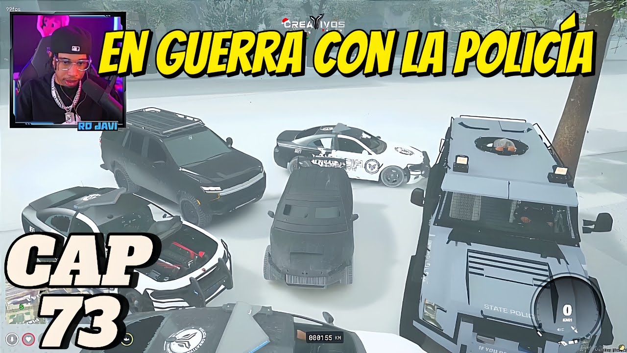RDjavi Y Los MDV Se Enfrentan A Una Épica Guerra Con La Policía | GTA RP