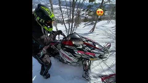 Polaris PRO RMK 800 Terrain Dominator,  full gas and beauty nature!