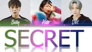 BOBBY feat. KATIE & DK - SECRET [ Color Coded Rom/Eng/Albanian Lyrics ]