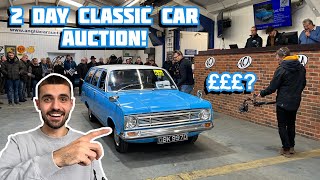 I HUNT FOR HIDDEN GEMS AT THIS CLASSIC CAR AUCTION!  ANGLIA CAR AUCTION