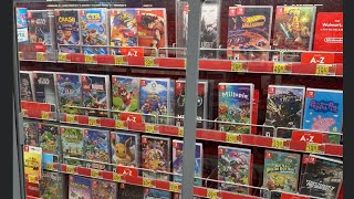 Nintendo Switch Games at Walmart Parma Ohio August 2022