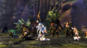 Guild Wars 2 Raid - [CCTV] Vale Guardian Kill (Tempest PoV)