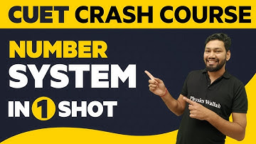 NUMBER SYSTEM in 1 Shot : Quantitative Aptitude - All Concepts & Imp. Questions | CUET Crash Course