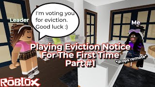 Can I Make It To The END Without Getting VOTED OFF | First time playing Eviction Notice