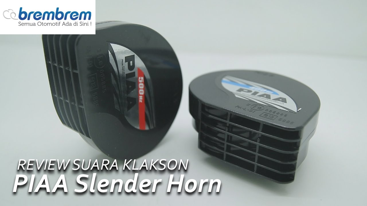 Review Suara Klakson Piaa Slender Horn Brembrem Youtube