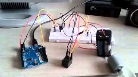 Ligando motor através da porta serial — Arduino Leonardo