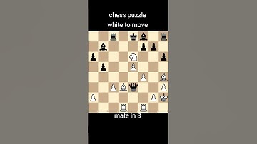 chess puzzle 29 #chess #chesspuzzle #puzzle #chessstrategy #shorts