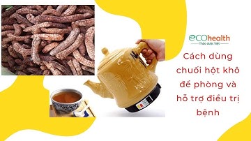 Cách dùng chuối hột khô để phòng và hỗ trợ điều trị bệnh