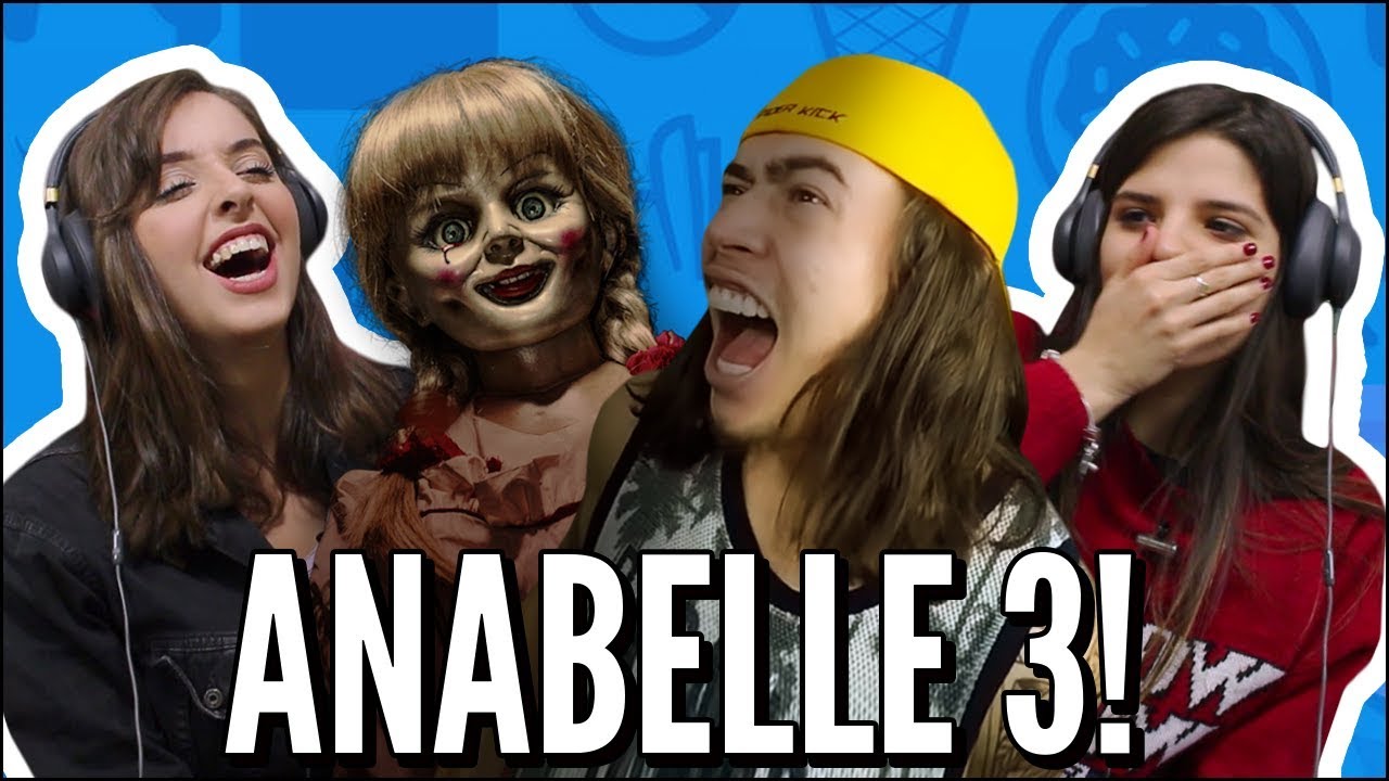 JOVENS REAGEM A WHINDERSSON - O DIA EM QUE ASSISTI ANNABELLE 3