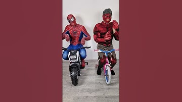 Red Hulk and Spiderman Patli Kamariya More hi hi #shorts