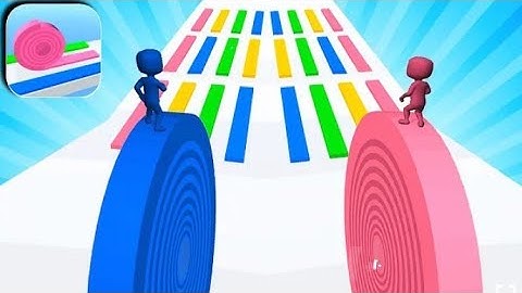 Layers Roll Gameplay All Levels iOS,Android Mobile Game Walkthrough New Update Pro Mix Level OLRAYZ