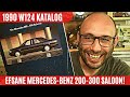 Katalog koleksiyonumun en değerlilerinden Mercedes-Benz W124 200-300 Saloon (Sedan) 1990-1991