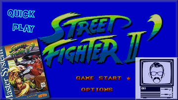 Street Fighter 2 Master System Quick Play | Nostalgia Nerd