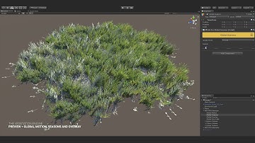 The Vegetation Engine for Unity ● Global Motion, Seasons and Overlay Preview