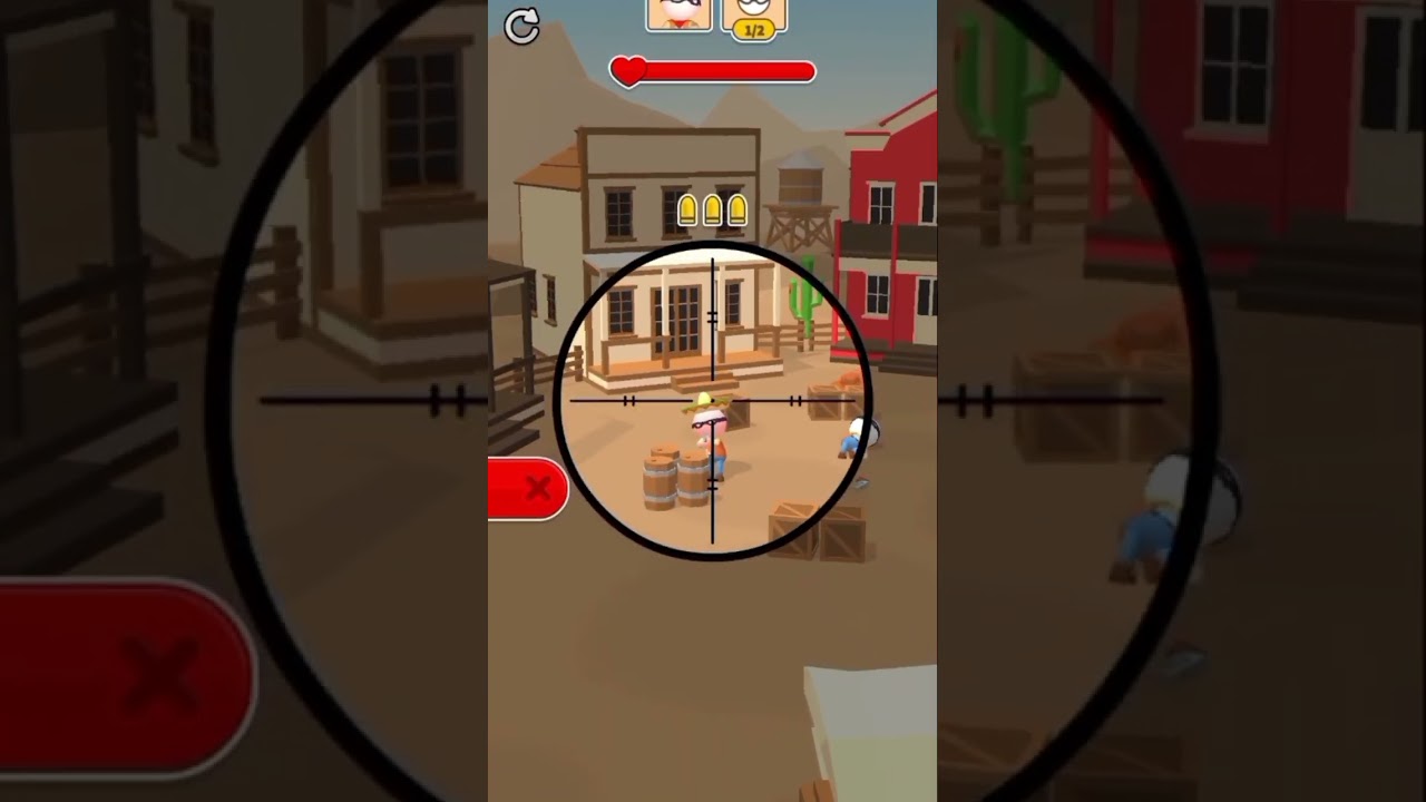 Western Sniper game level 2 