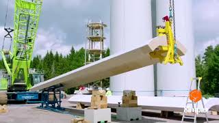 The world's largest wind turbine was made of wood