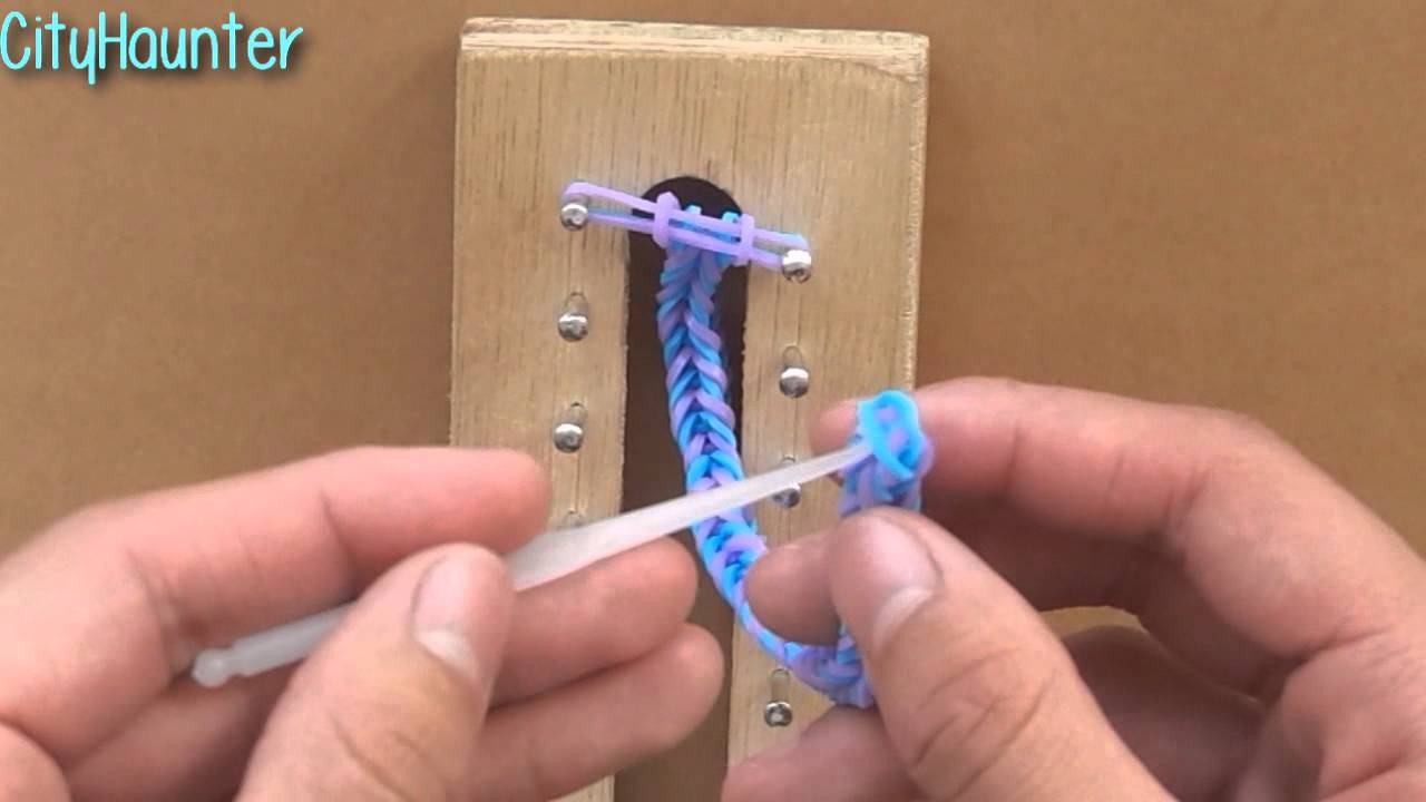 Como Hacer Pulseras De Ligas-Gomitas, Loom Bands, DIY, Con los Dedos