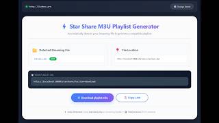 Starshare M3U Generator Tutorial: Everything You Need to Know screenshot 5