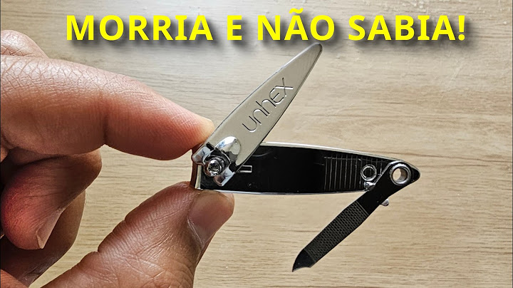 MORRIA E NÃO SABIA - Você não vai cortar suas UNHAS como antes depois de assistir esse vídeo