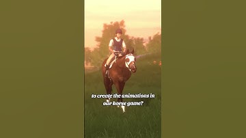 Did you know we used motion capture technology to create our horse animations?