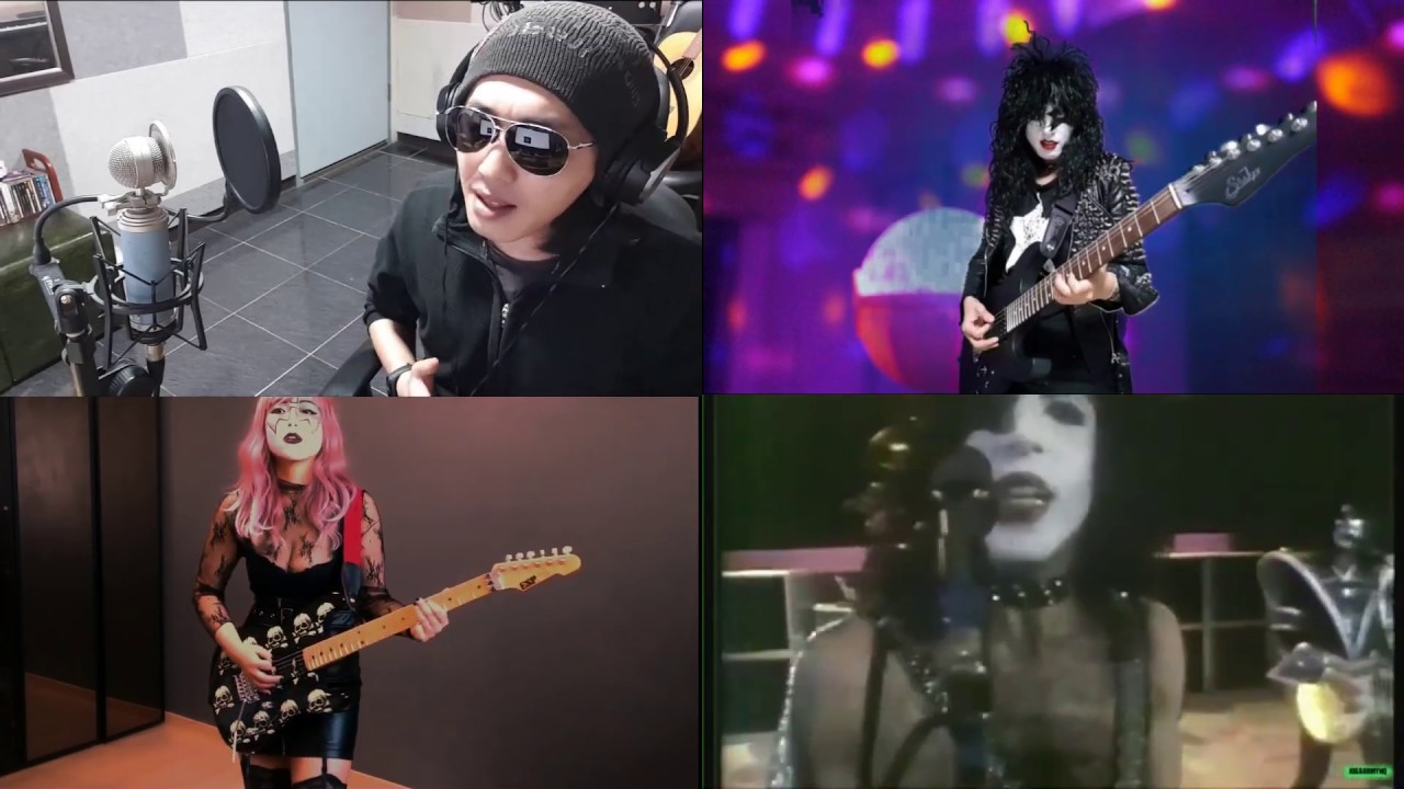 Kiss - I was made for loving you cover