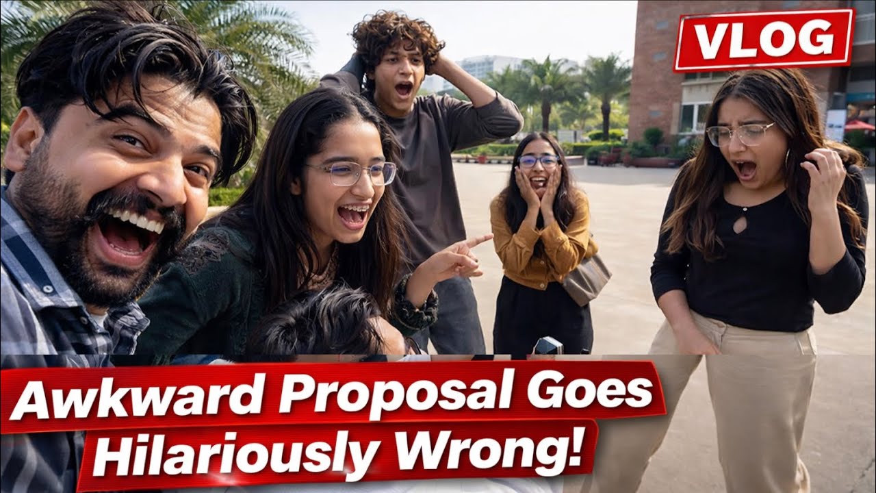 😵‍💫 Awkward Proposal goes hilariously Wrong 😑 | Viralhood Vlogs | Aakash Rana 