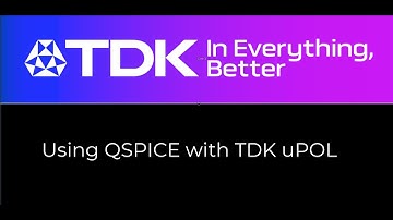 TDK QSPICE Modeling and PDN Demo   version 0v1