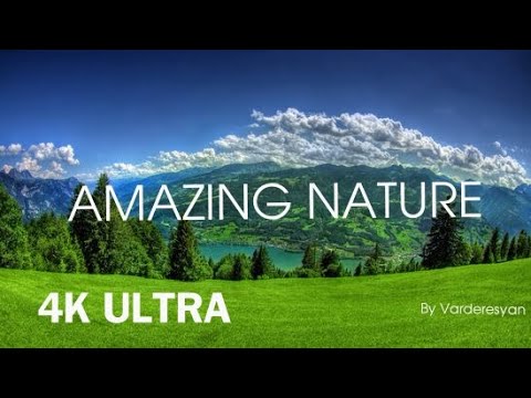 AMAZING Beautiful Nature with Relaxing Music and sound, 4k nature | Relaxation film