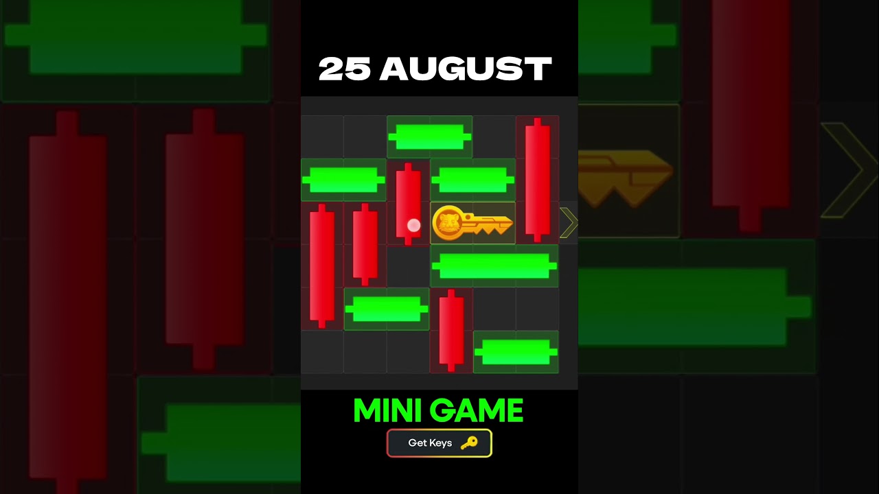 25 August Mini game Puzzle solved hamster combat