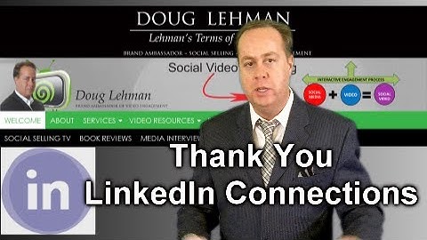 Doug Lehman Thanks for Connecting on LinkedIn