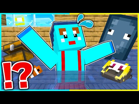 弟の家を水でいっぱいにするドッキリww 😨🌊【 マイクラ / Minecraft 】