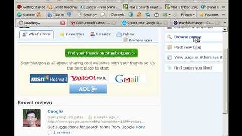 Social Networking 101: Video 4: Using StumbleUpon for Networking and Social Media Marketing