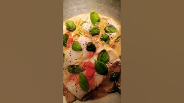 Tomato basil Wild Cod Fillet