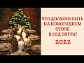 Что должно быть на Новогоднем столе 2022 в год Тигра? Встречаем Тигра и привлекаем удачу!