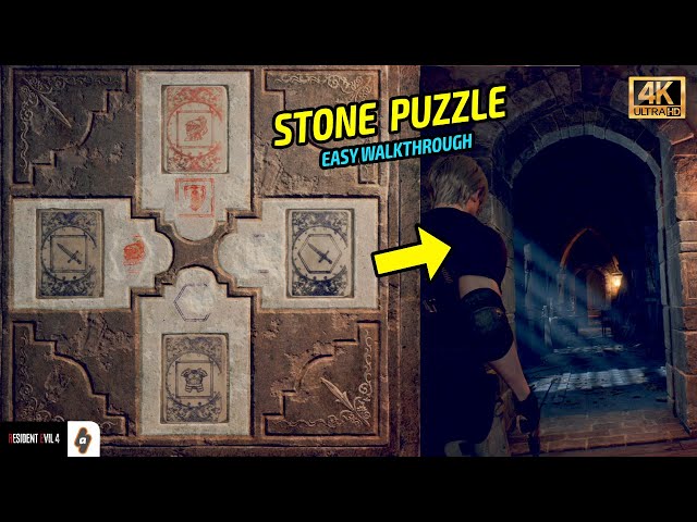 Lithograph Puzzle Guide in Resident Evil 4 Remake - Chapter 8 - Walkthrough, Resident Evil 4 Remake