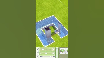 Sunken Pool Lounge - The Sims 4 - Pool Idea