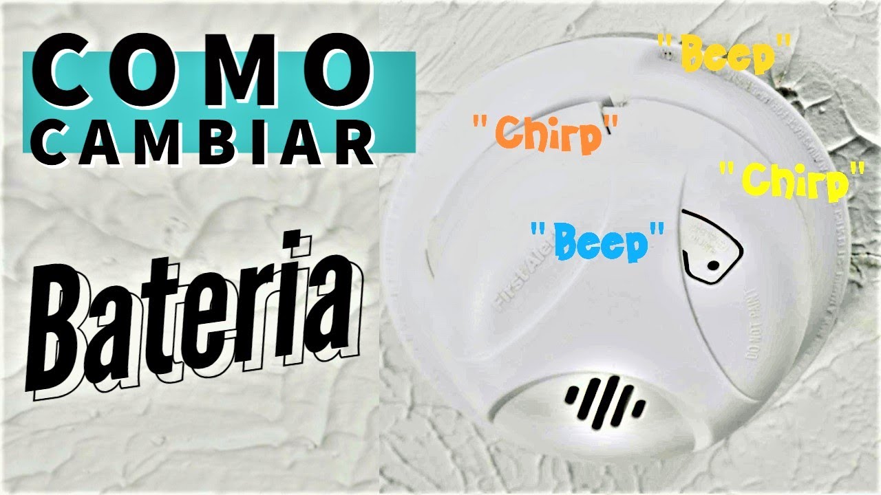Como Reemplazar Bateria Detector Humo Facil Simple YouTube Como Reemplazar Bateria Detector Humo Facil Simple YouTube