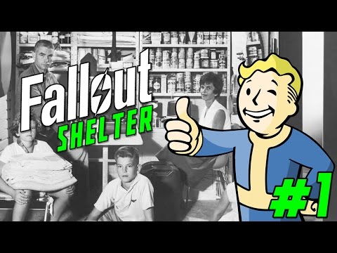 FALLOUT SHELTER Gameplay Part 1 – "The Fallout 4 Appetizer ;-)"  (iOS/iPhone/iPad gameplay)