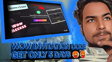 how how to wow invitation code pubg only 5 days full detail #pubg #fyp 🥵🥵