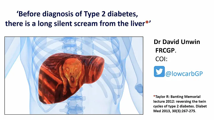 Dr. David Unwin - 'Before diagnosis of Type 2 diab...