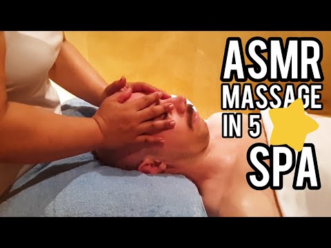 ASMR MASSAGE in 5 STAR SPA | SECOND PART | ASMR BARBER