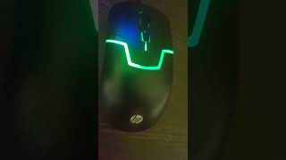 New hp m100 RGB gaming mouse| Best RGB  mouse under 300 #shorts #mousereviews #gamingmouse #review