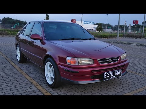 toyota-corolla-[ae111]-1.6l-s.cruise-(1996)-start-up-&-review-indonesia