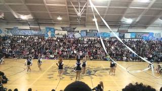 FHS Winter Homecoming JV Cheer 2013-14