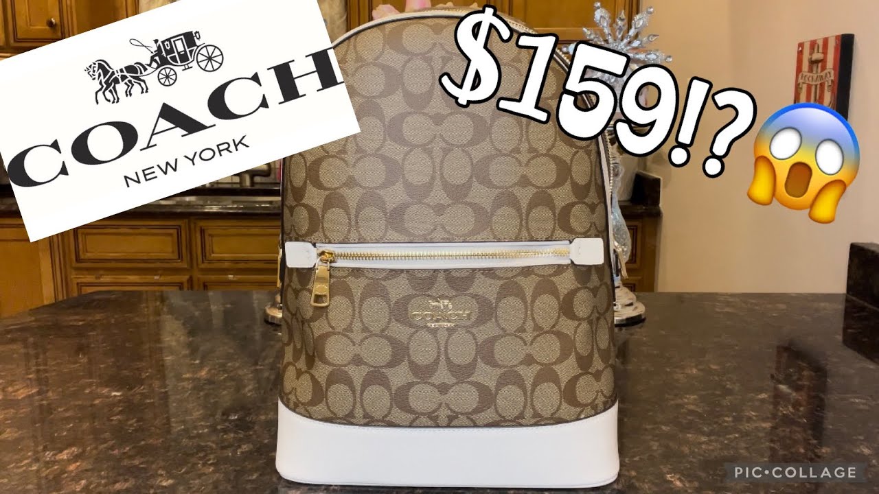 coach charles backpack with varsity stripe CHARLES BACKPACK WITH VARSITY STRIPE (COACH F23214), Women's Fashion, Bags  & Wallets, Cross-body Bags on Carousell