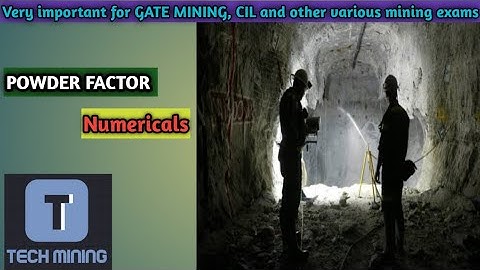 NUMERICAL BASED ON POWDER FACTOR||GATE MINING||MINING ENGINEERING||CIL||MINING SIRDAR||