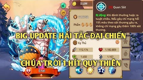 BIG UPDATE Metta Xạ Thủ Thì Chúa Trời ENEL Có Bá Đạo???? | Code Hải Tặc Đại Chiến | TĐL Games | HTĐC