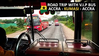 Road Trip with V.I.P Bus Accra - Kumasi - Accra #Ghana
