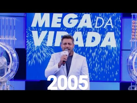 VEJA COMO FOI O PRIMEIRO SORTEIO DA MEGA-SENA DA VIRADA  2005 E AS 6 DEZENAS